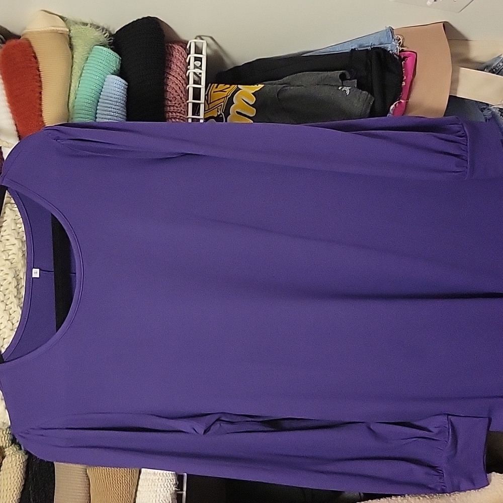 Purple dress